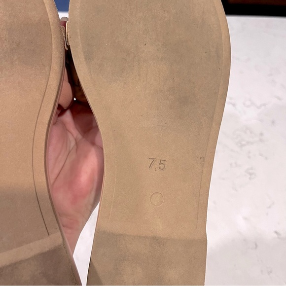 Seychelles Bellissima Womens Woven Slide Flat Sandals In Nude Vegan Leather 7.5 - Picture 9 of 10